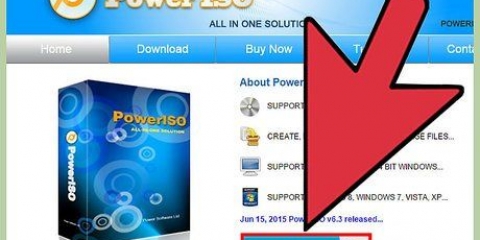 Crea un file iso
