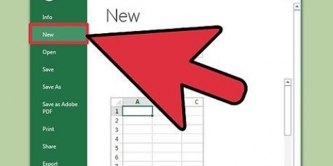 Crea un calendario in excel