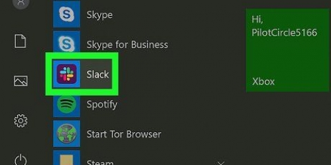 Lascia un canale su slack