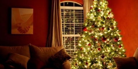 Decora un albero di natale con stile