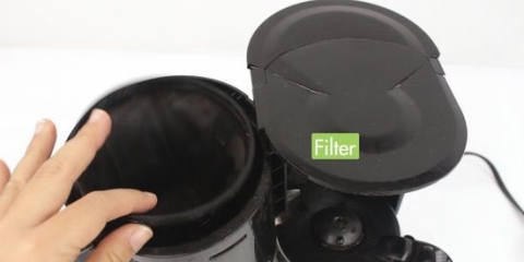 Usando una caffettiera