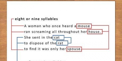 Scrivere un limerick