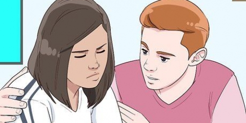 Conforta una ragazza