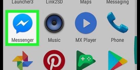 Elimina un account messenger su android