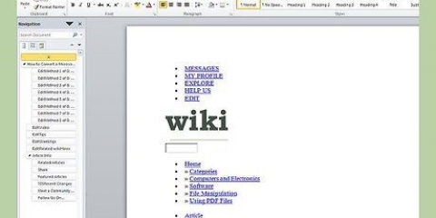 Converti un documento microsoft word in formato pdf