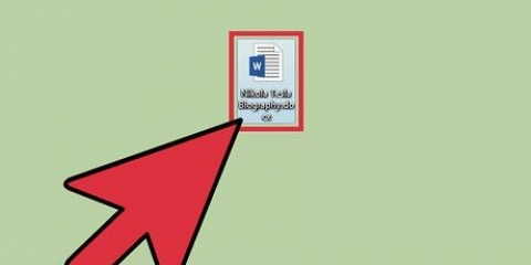 Salvataggio di un documento microsoft word