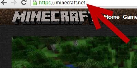 Crea un account minecraft