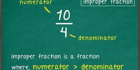 Semplificare una frazione impropria