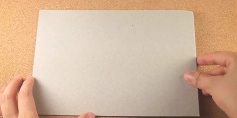 Fare un boomerang di carta