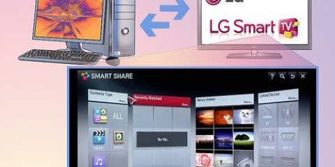 Collegamento di un pc a una smart tv lg