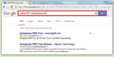 Comprimi un file pdf
