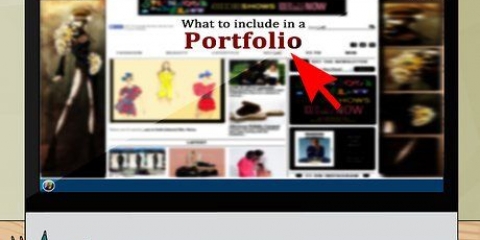 Creazione di un portfolio come stilista di moda
