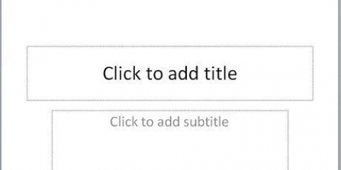 Crea una presentazione powerpoint