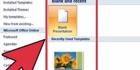 Crea una presentazione con powerpoint