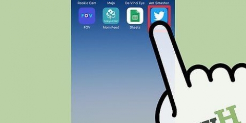 Invia un messaggio privato su twitter