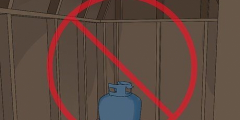 Conservare un serbatoio di gas propano all'esterno