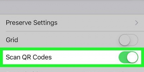 Scansiona un codice qr con il tuo iphone o ipad