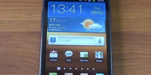 Fare uno screenshot su un galaxy s2