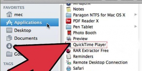 Fai una registrazione dello schermo su un mac