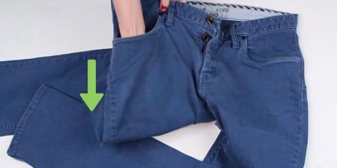 Piegare un paio di jeans