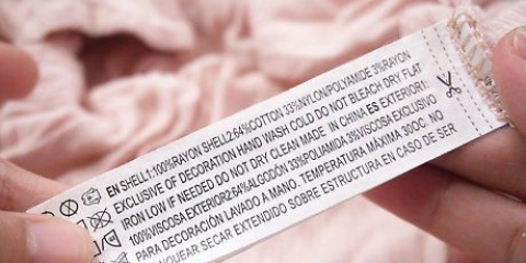 Usando un ferro