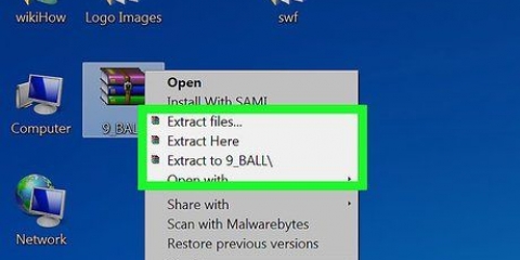 Apri un file swf