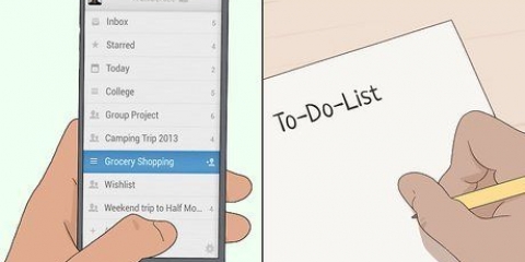 Crea una lista di cose da fare