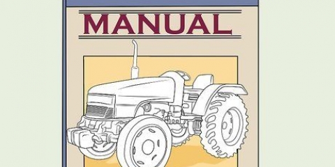 Manutenzione di un trattore