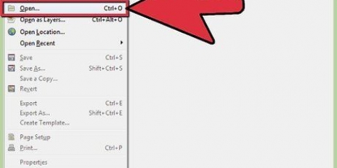 Creazione di un'immagine trasparente in gimp
