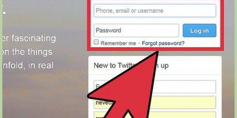Disabilita un account twitter