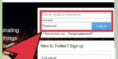 Elimina un account twitter