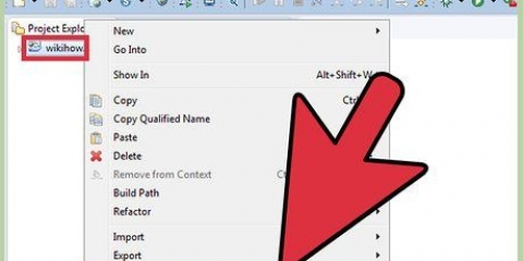 Crea un eseguibile da un progetto eclipse