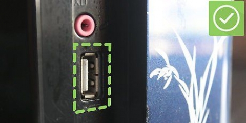 Utilizzando una chiavetta usb