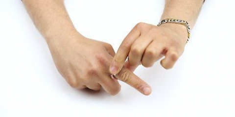 Rimozione di un anello bloccato
