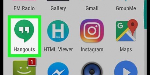Effettua una videochiamata su android
