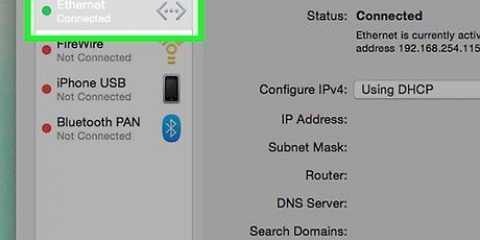 Utilizzando una vpn