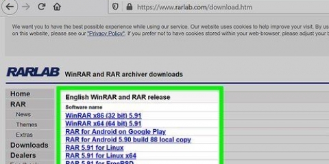 Aggiungi una password a un file rar