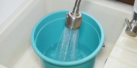 Pulizia di un refrigeratore d'acqua