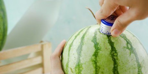 Fare un'anguria con la vodka
