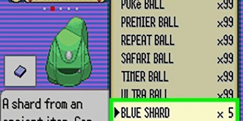 Ottenere una pietra d'acqua in pokémon smeraldo