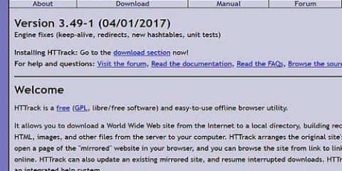Scarica un sito web