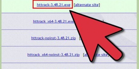 Copia un sito web