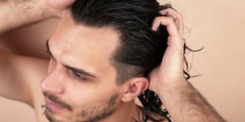 Creare un look bagnato negli uomini