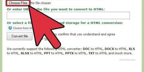 Converti un documento word in html