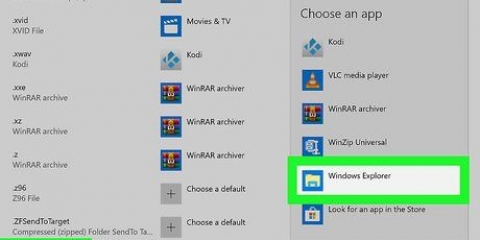 Apertura di un file zip