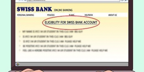 Apri un conto bancario svizzero