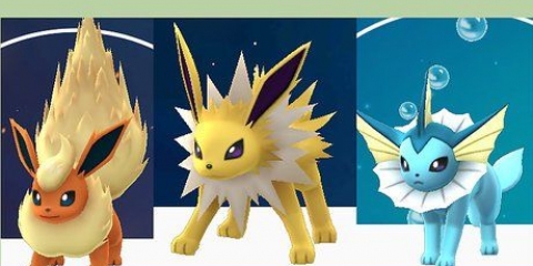 Eevee evolve in tutte le sue evoluzioni