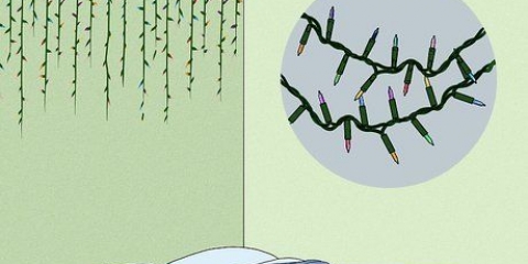 Riattaccare le luci delle feste
