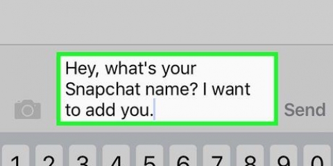 Flirtare su snapchat