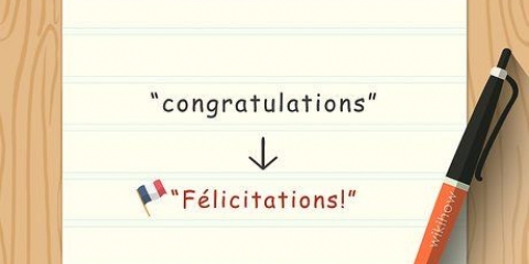 Dire congratulazioni in francese